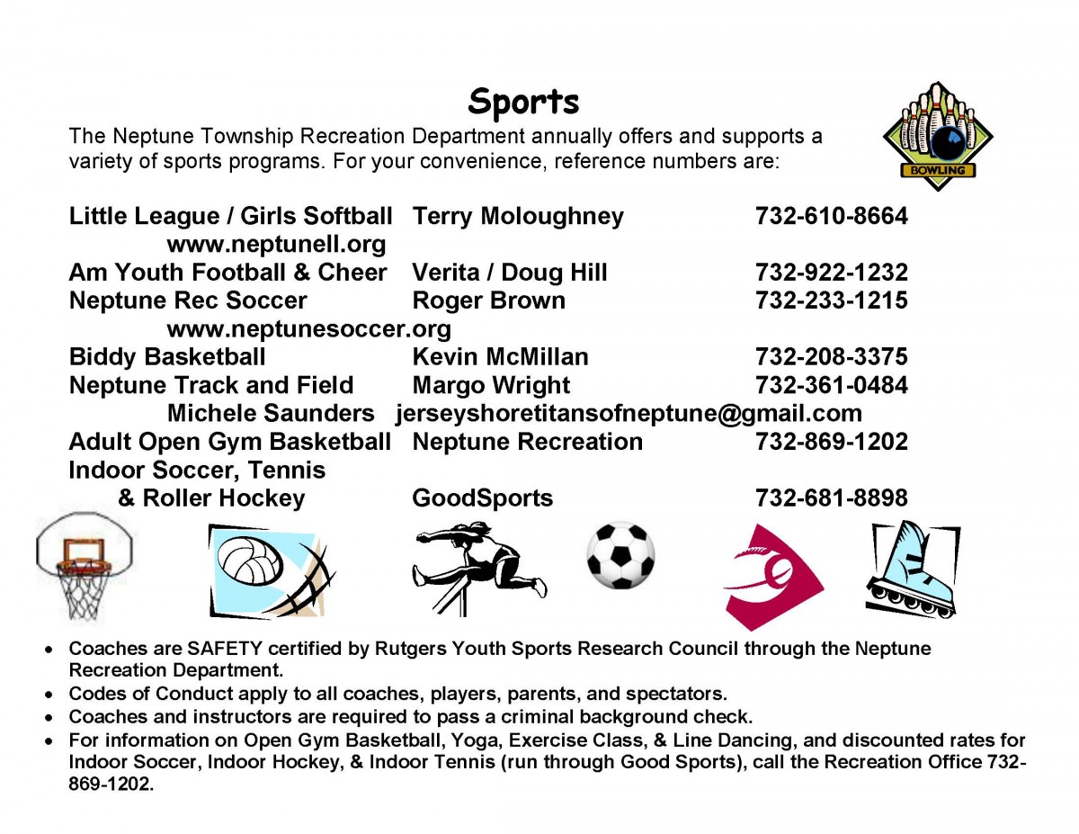 Recreation Neptune Township