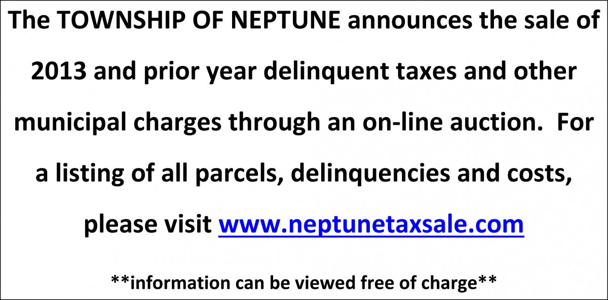 Tax Office | Neptune Township