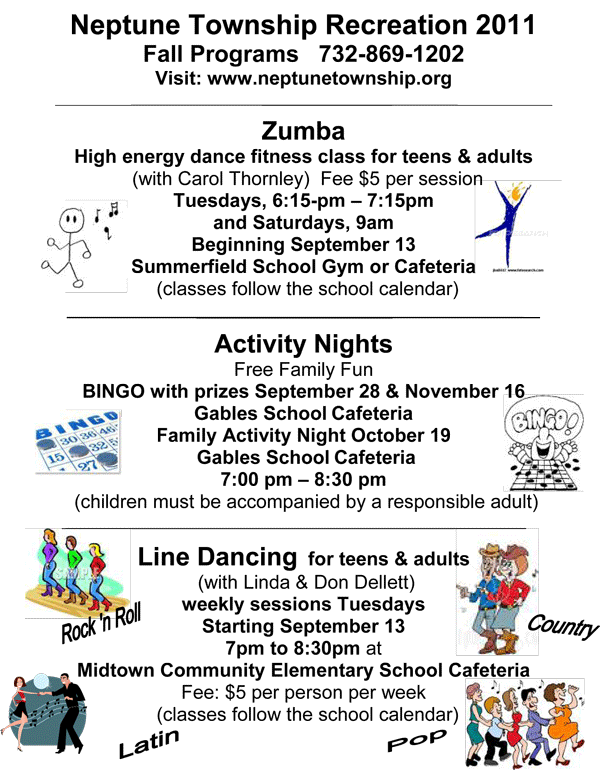 fall rec programs page 1